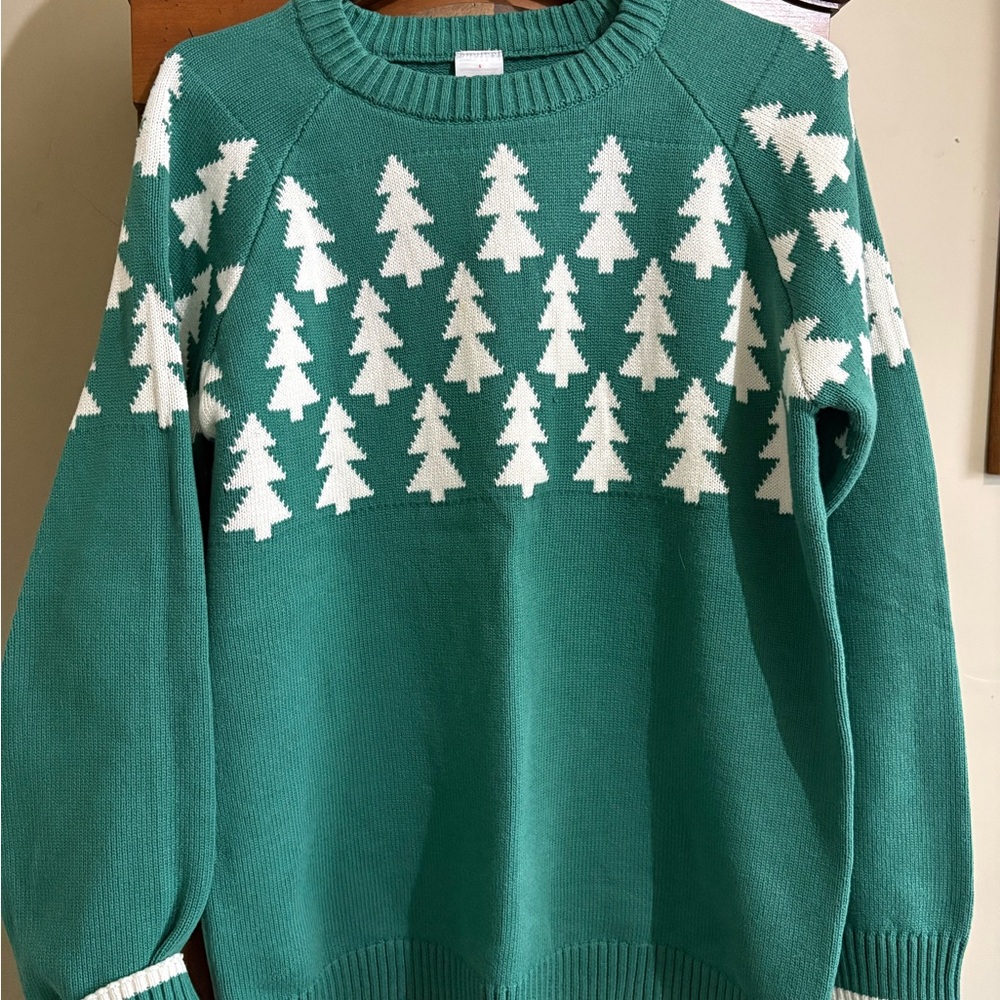 Hannah Andersson Fair Isle Nordic Tree sweater